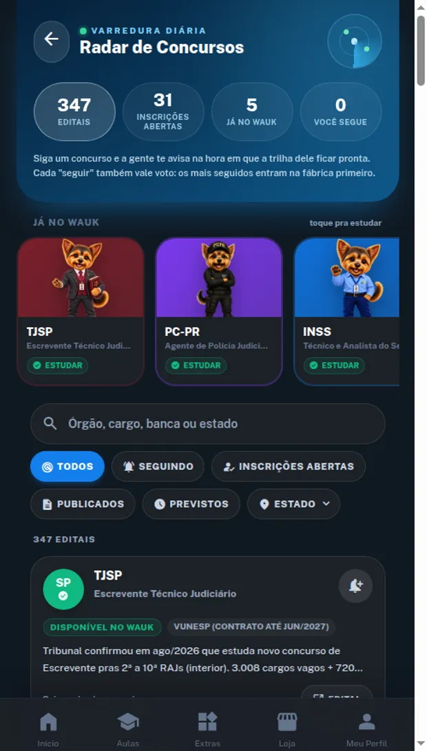 Radar de Concursos